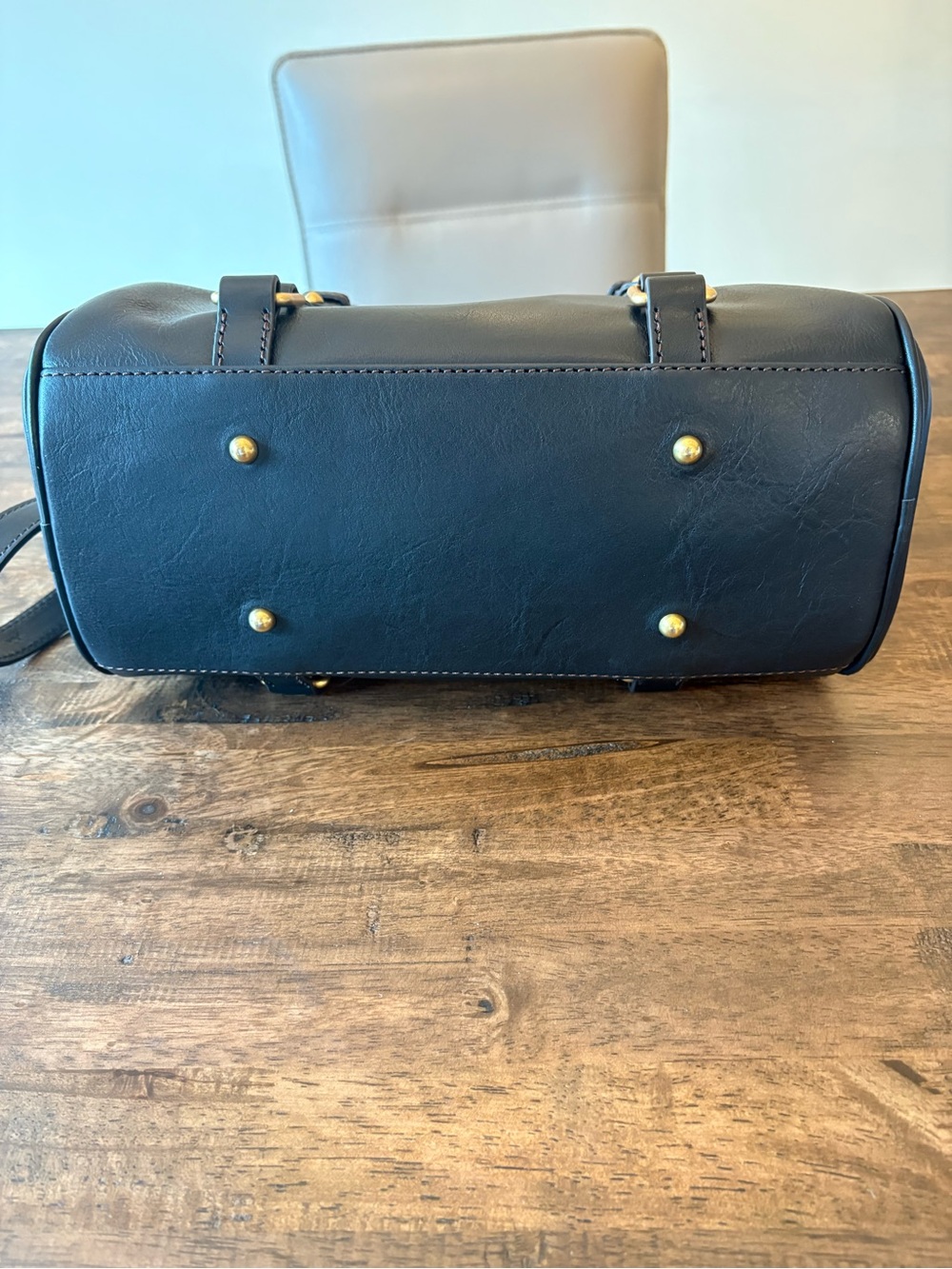 Dooney & Bourke Florentine Satchel in Black Black - Picture 5 of 8